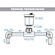 Тройник полипропиленовый 25х1/2